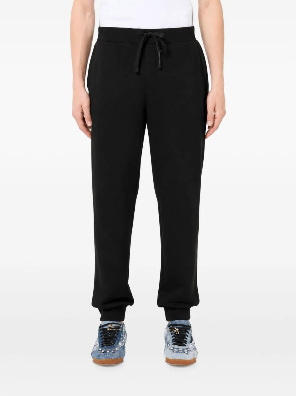 Logo-Embroidered Drawstring Track Pants by Iceberg