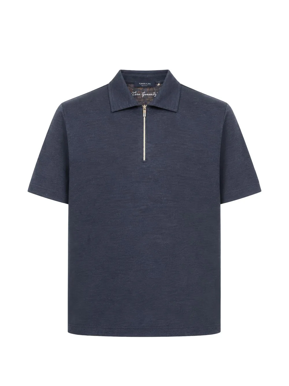 Zip-Fastening Polo Shirt by Tombolini