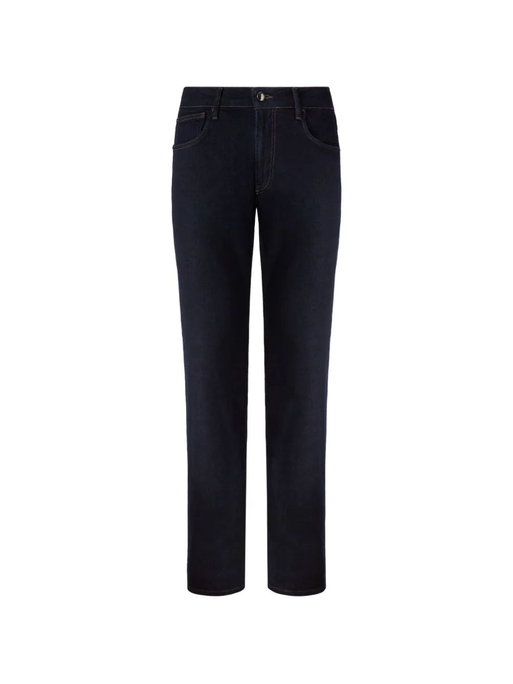 Contrast-Stitch Five-Pocket Jeans by Pal Zileri