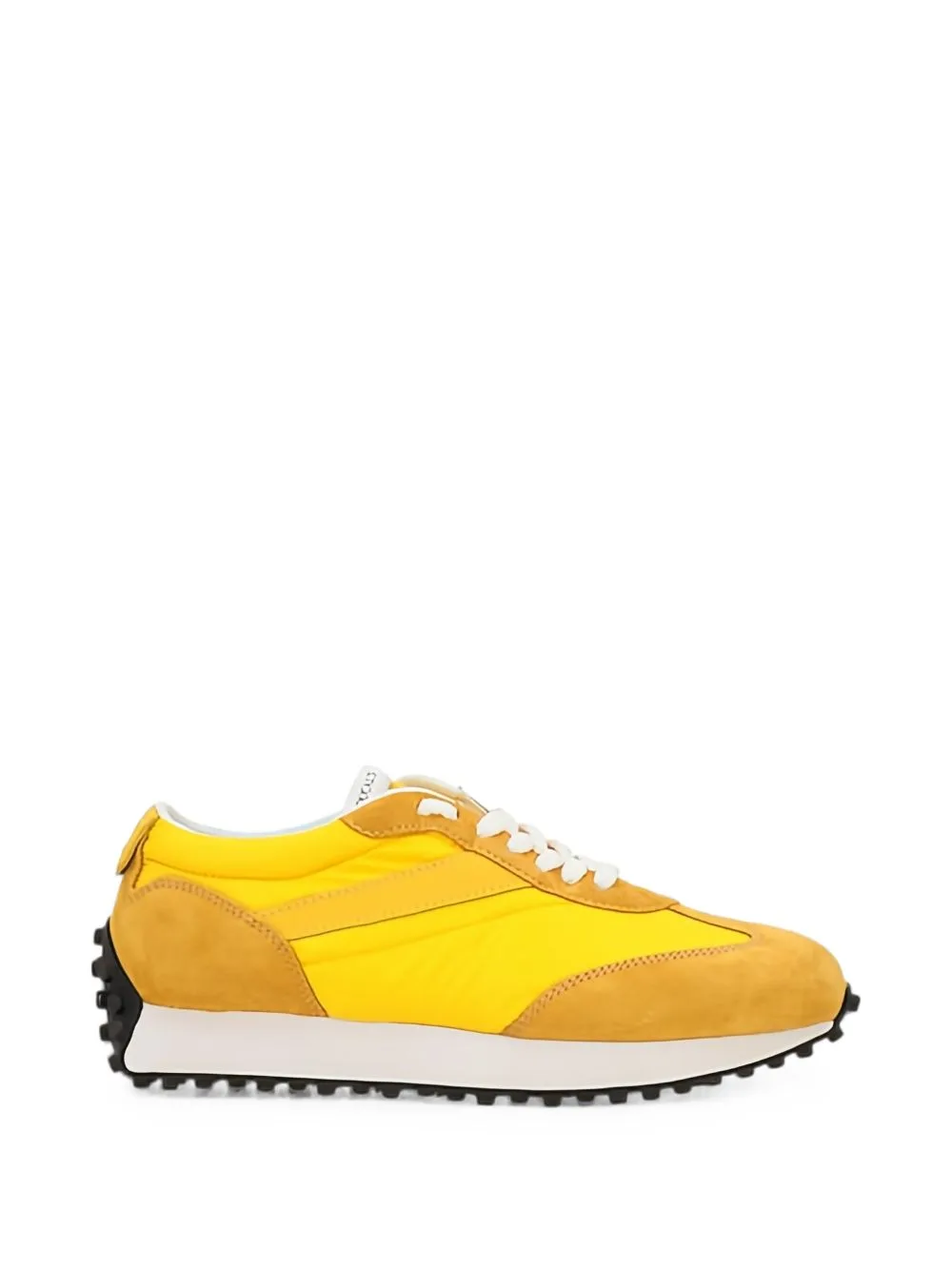 Panelled Lace-Up Sneakers