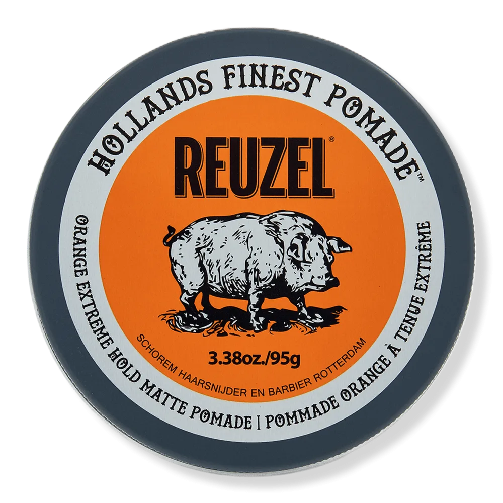 Orange Extreme Hold Matte Pomade for a Cure by REUZEL