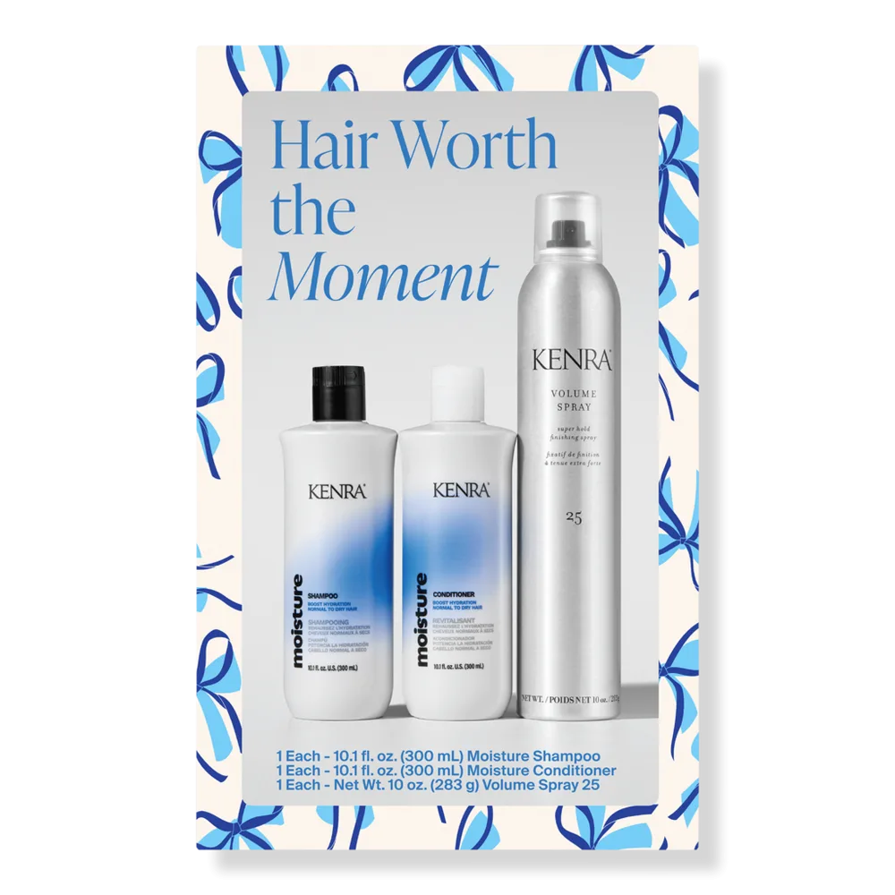 Hair Worth the Moment Moisture Set by Kenra Professional