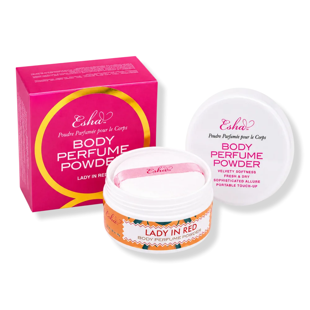 Perfume Body Powder - Lady in Red by Esha