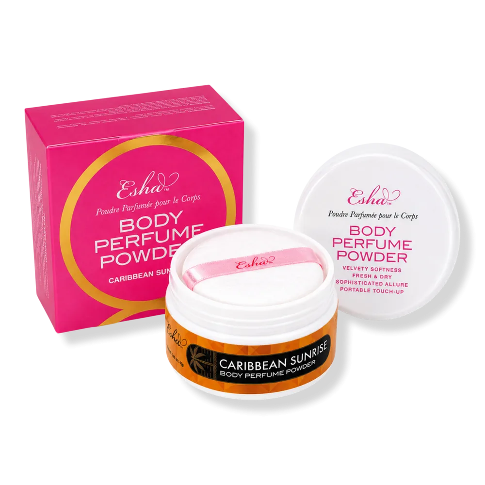 Perfume Body Powder - Caribbean Sunrise by Esha