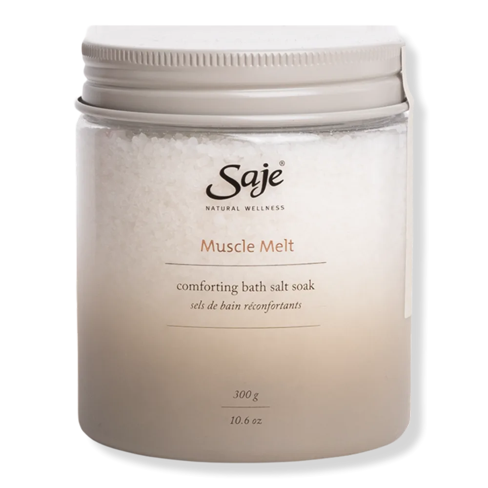 Muscle Melt Comforting Bath Salt Soak by Saje Natural Wellness