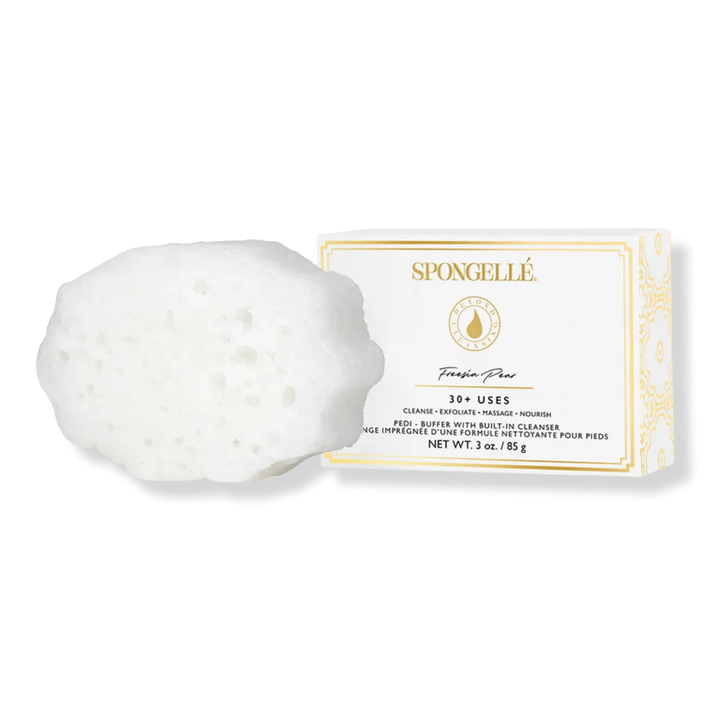 Freesia Pear Pedi Buffer Exfoliating Foot Scrub 30+ Uses by SPONGELLE