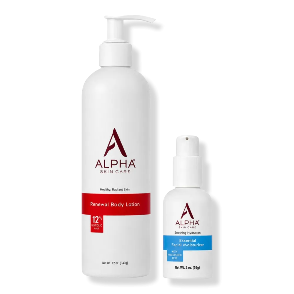 Face and Body Moisture Set by Alpha Skincare