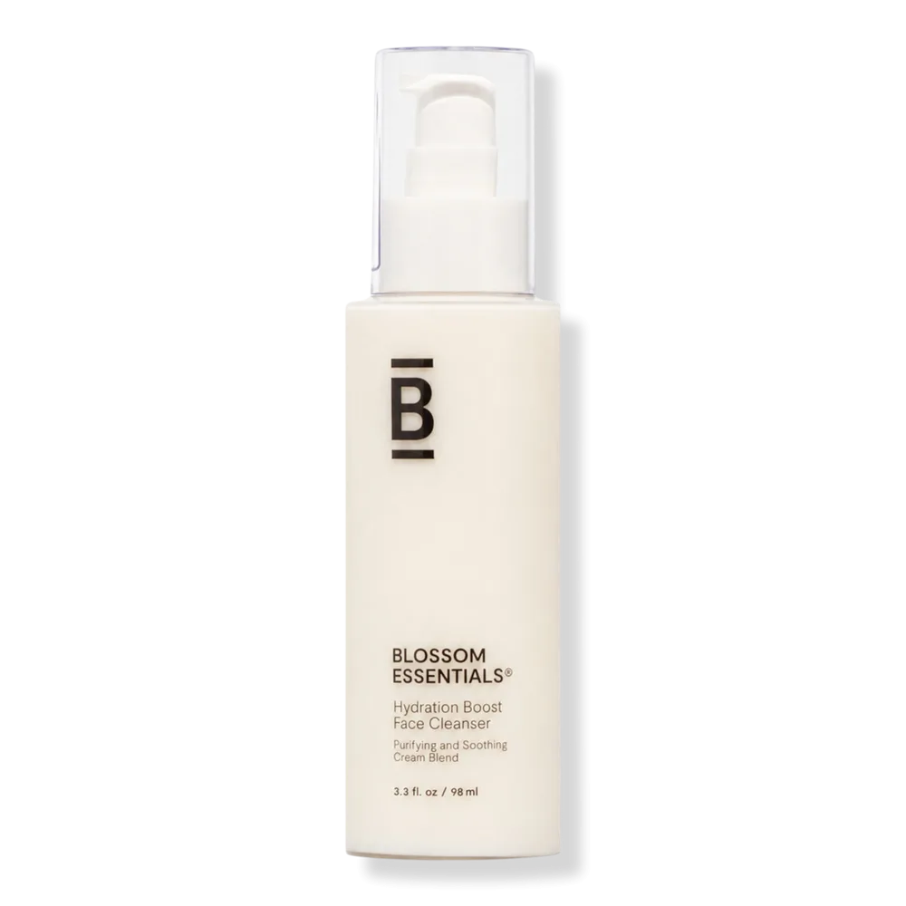 Hydration Boost Face Cleanser - Gentle Hydrating Cream Cleanser for Dry, Sensitive Skin by Blossom Essentials