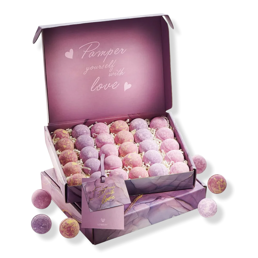 Handmade Bath Bombs Gift Set by Lovery