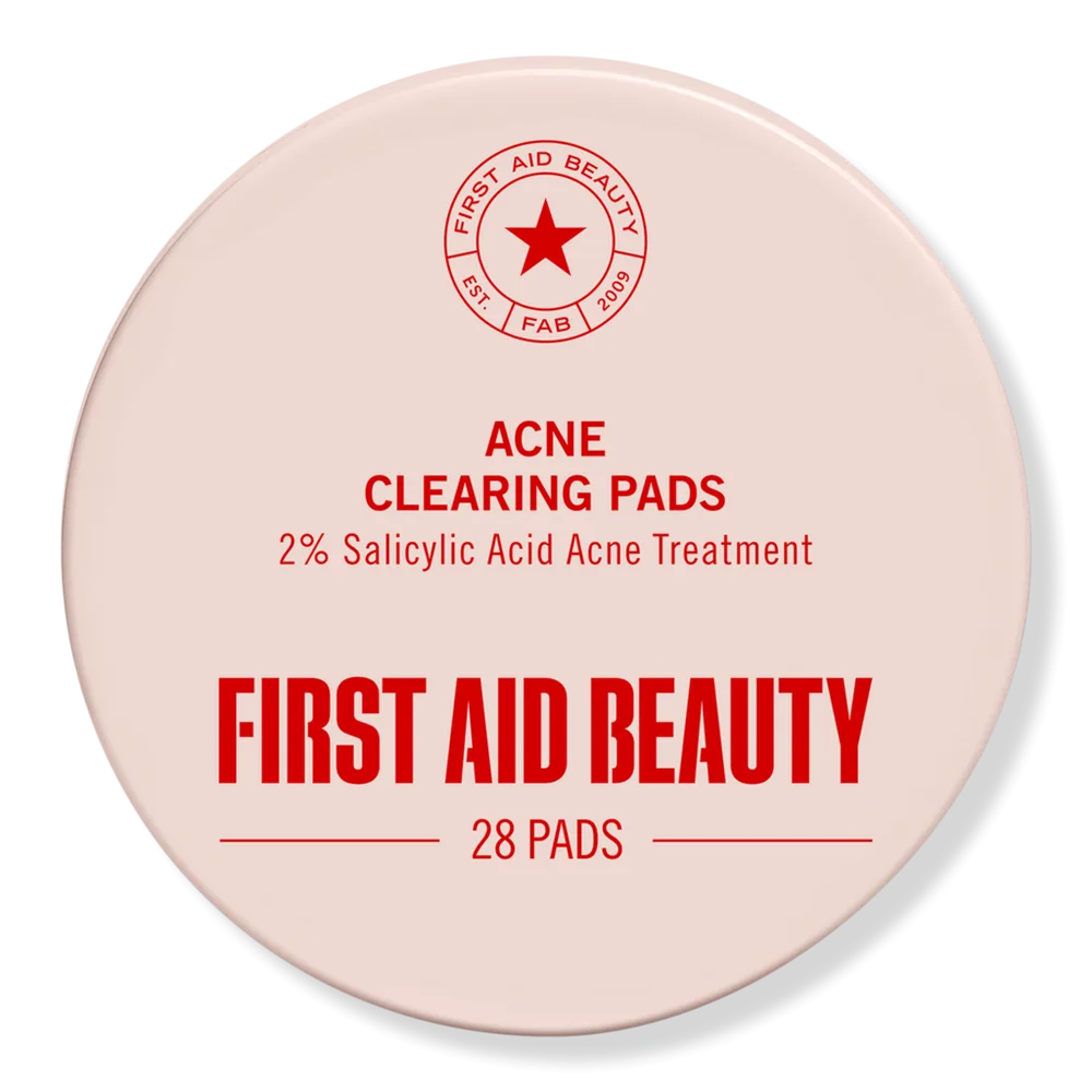 Acne Clearing Pads 2% Salicylic Acid Acne Treatment by First Aid Beauty