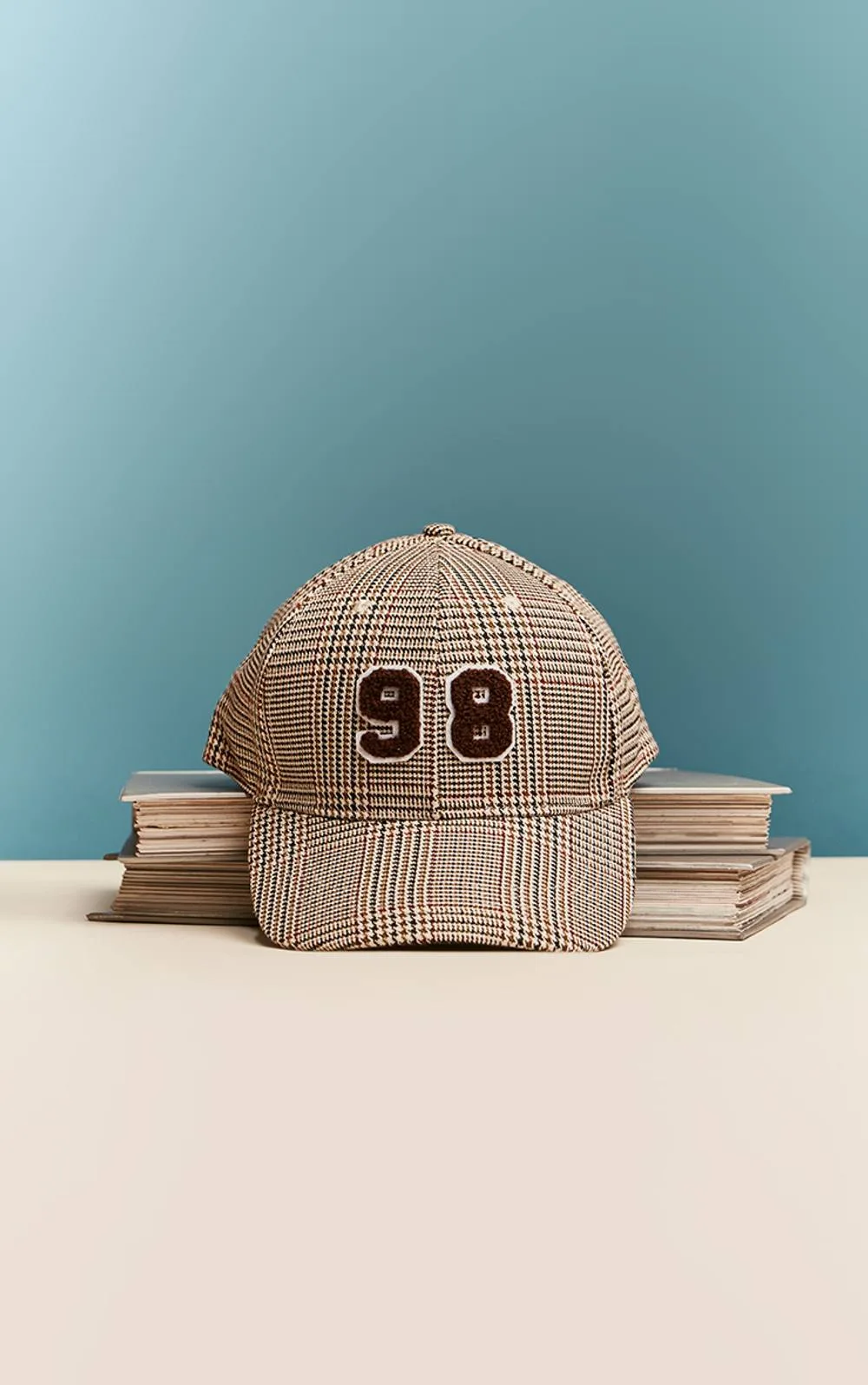 Houndstooth Baseball Cap by PrettyLittleThing