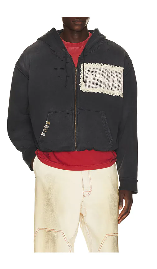 Pain Bubble Zip Hoodie by Strike Oil