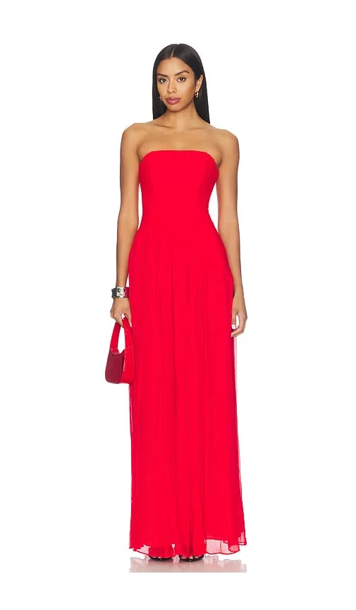 Alice Strapless Gown