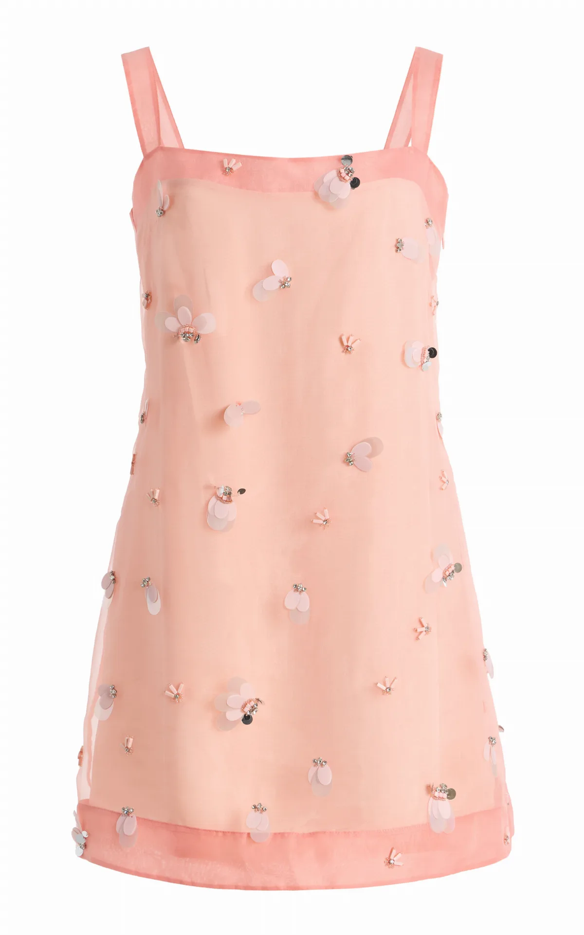 Sumi Embellished Silk Mini Dress by SIMKHAI