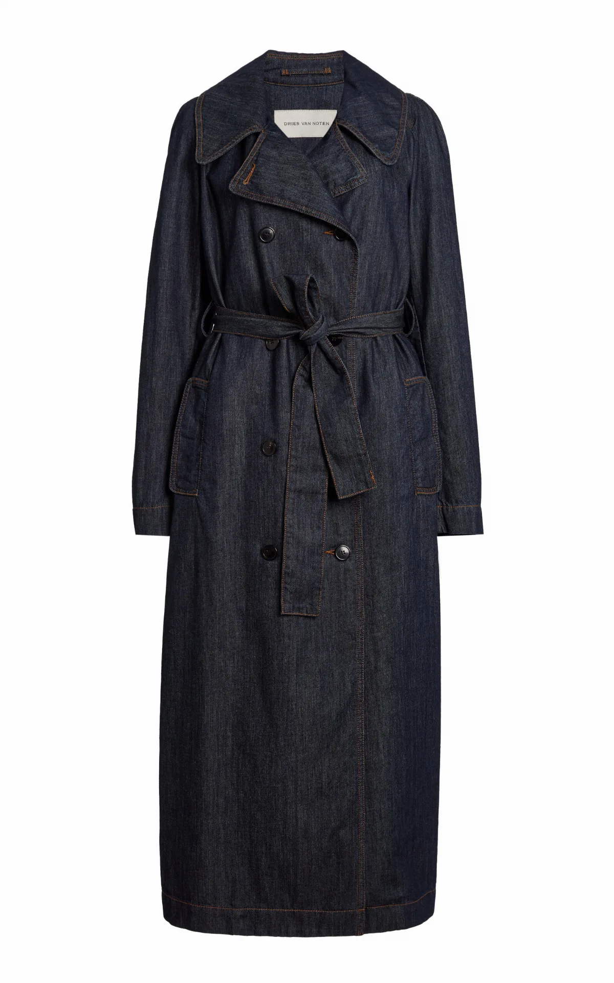 Rolanda Denim Trenchcoat by Dries Van Noten