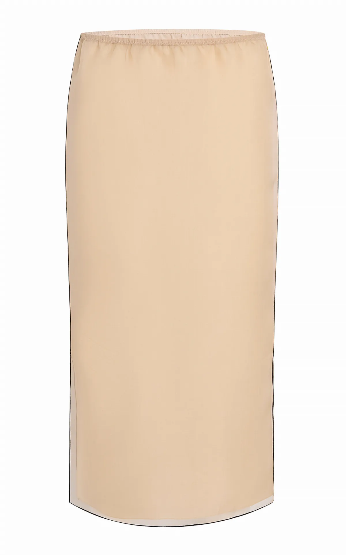 Sydni Silk Organza Midi Skirt by Khaite