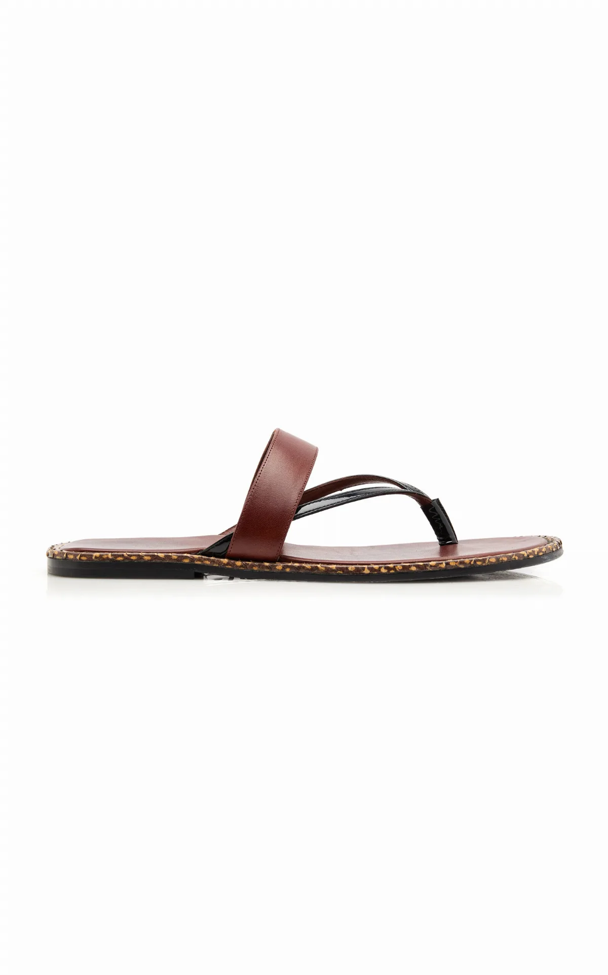 Leather Sandals by Dries Van Noten