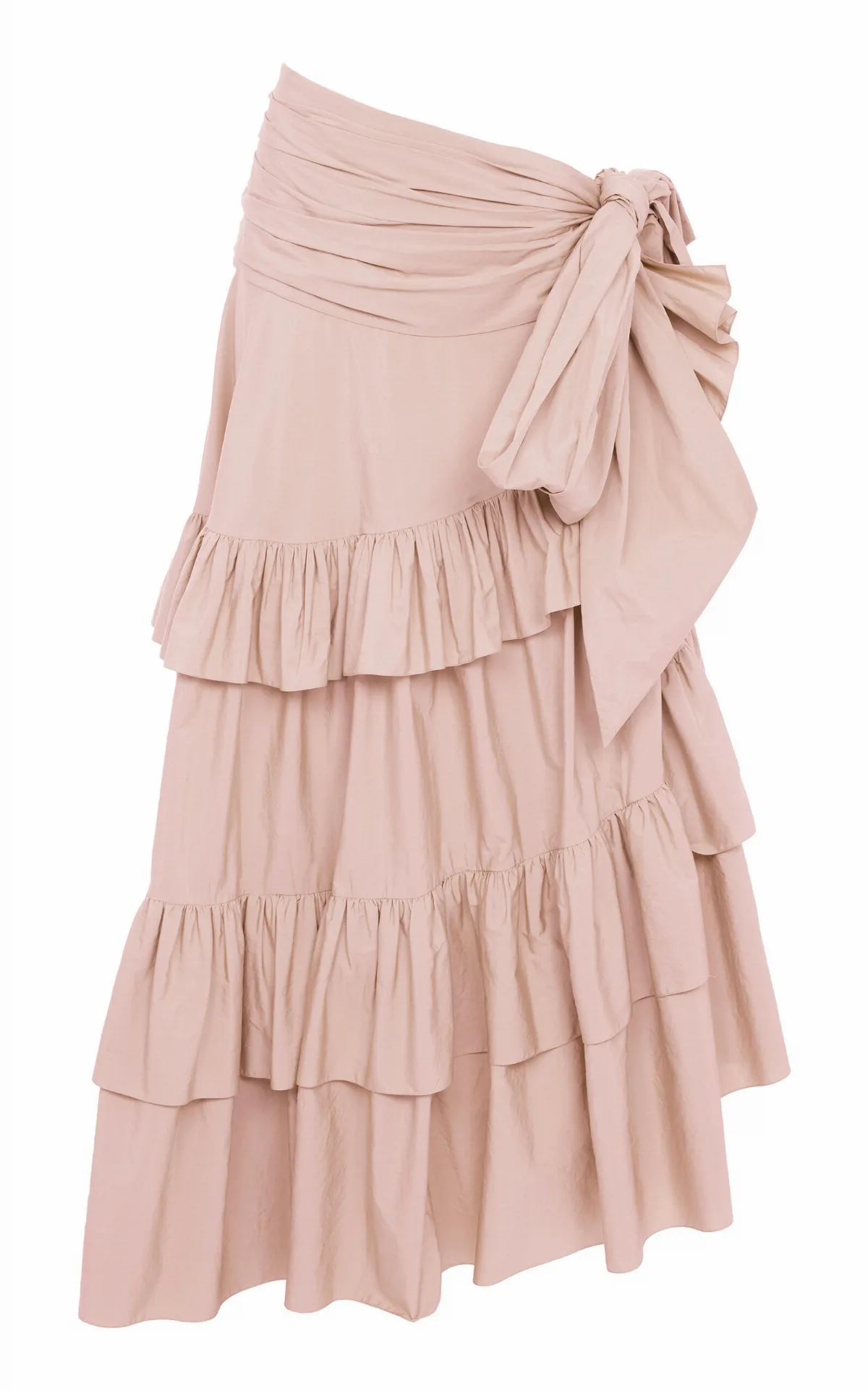Ruffled Cotton Maxi Skirt by Chloé