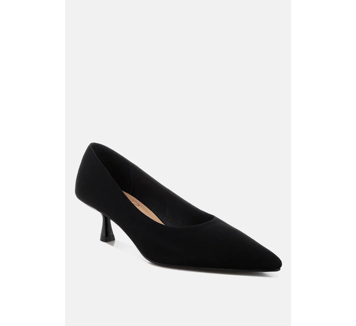 Nivara Pointy Toe Kitten Heels