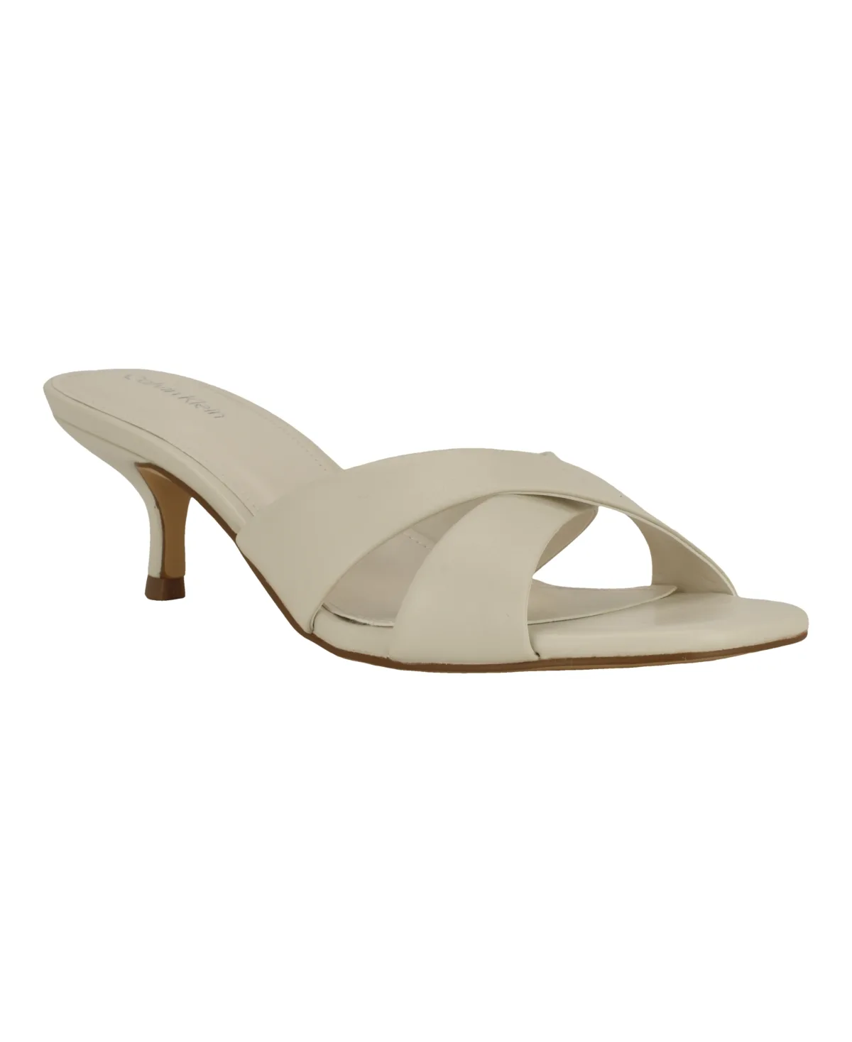 Skylor Criss-Cross Kitten Heel Sandals