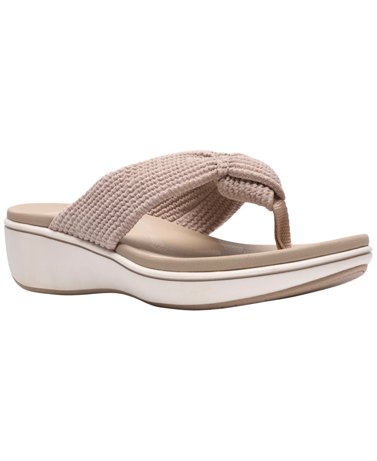 Cloudsteppers Breeze Rae Erin Slip-On Flat Sandals by Clarks