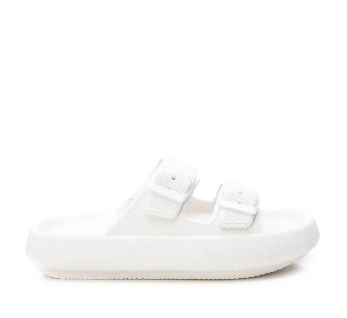 Rubber Flat Sandals by Xti