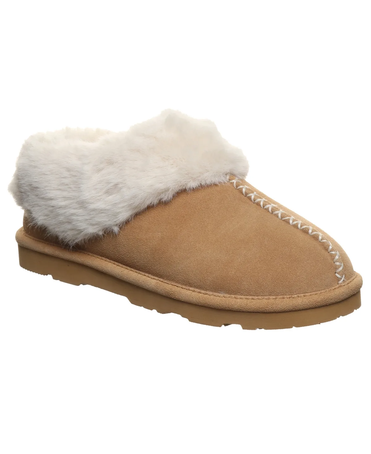 Bella Suede Slip-On Slippers by Bearpaw