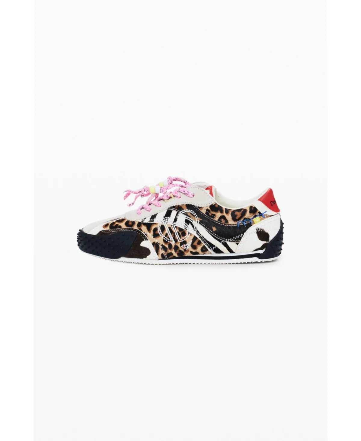Patchwork Animal Print Sneakers by Desigual