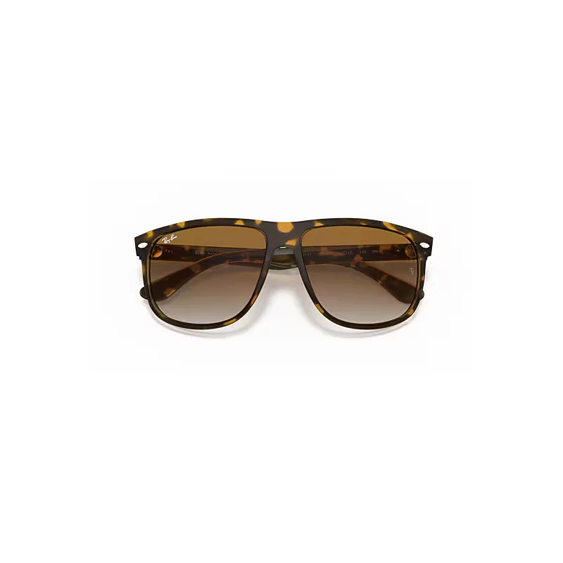 Boyfriend Sunglasses Light Havana Frame Brown Lenses