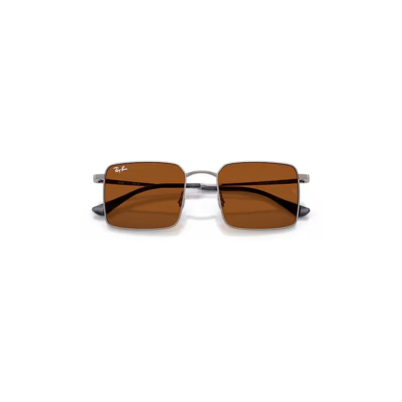 Idan Bio-Based Sunglasses Gunmetal Frame Brown Lenses by Ray-Ban