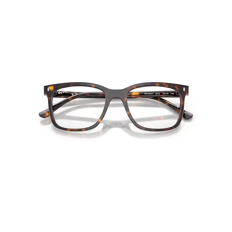 Rb5446 Optics Eyeglasses Havana Frame Clear Lenses Polarized by Ray-Ban