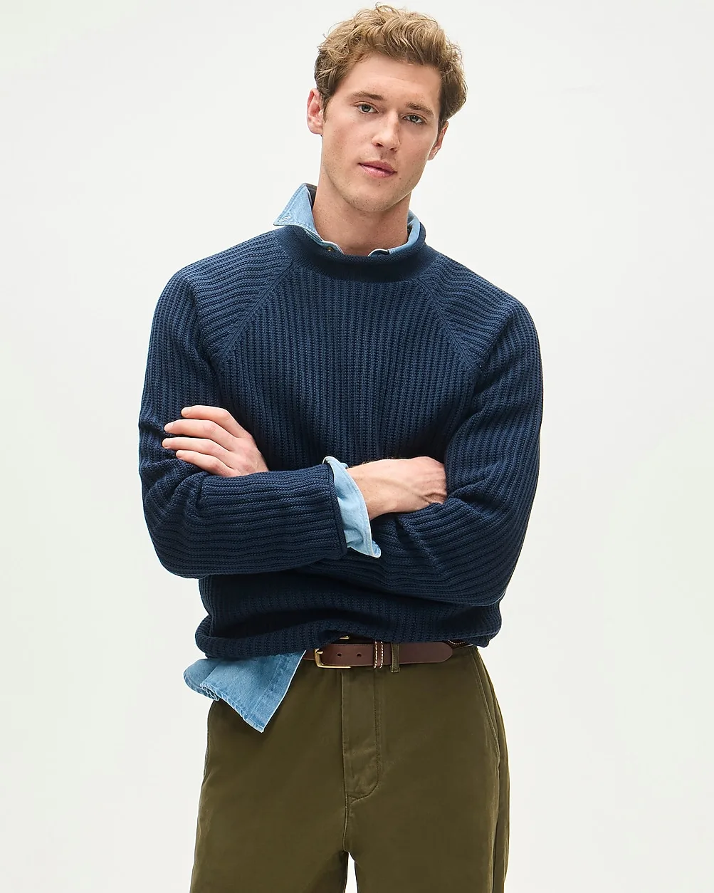 Summer Rollneck™ Ribbed Sweater