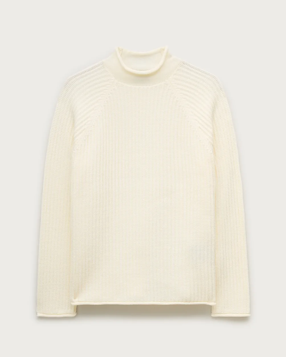 Summer Rollneck™ Ribbed Sweater