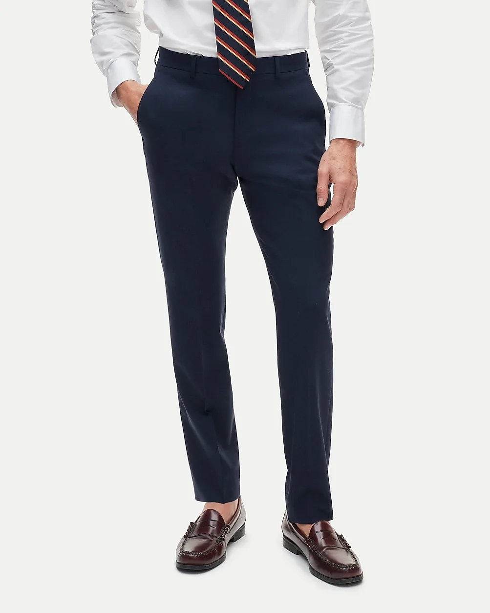 Ludlow Traveler Slim-Fit Suit Pant in Italian Stretch Wool Blend