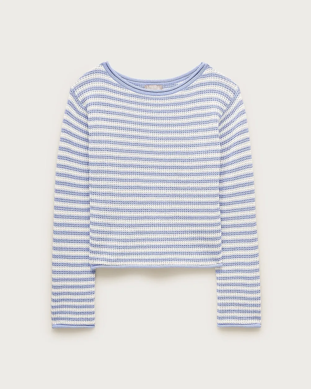 Boatneck Sweater in Stripe