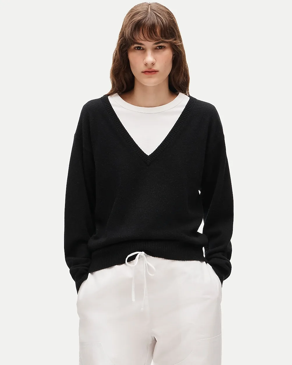 Perfect Cashmere V-Neck by J.Crew