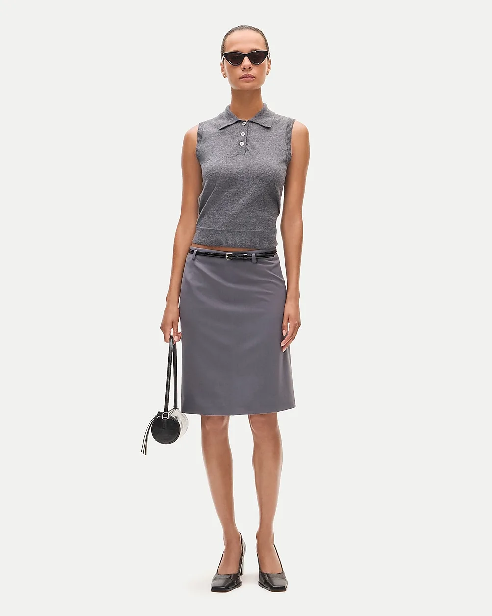 No. 2 Pencil® Skirt in Lightspun Wool Blend by J.Crew