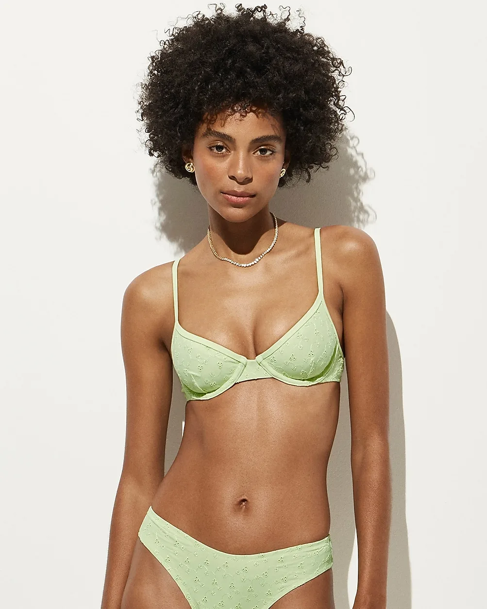 Underwire Eyelet Bikini Top
