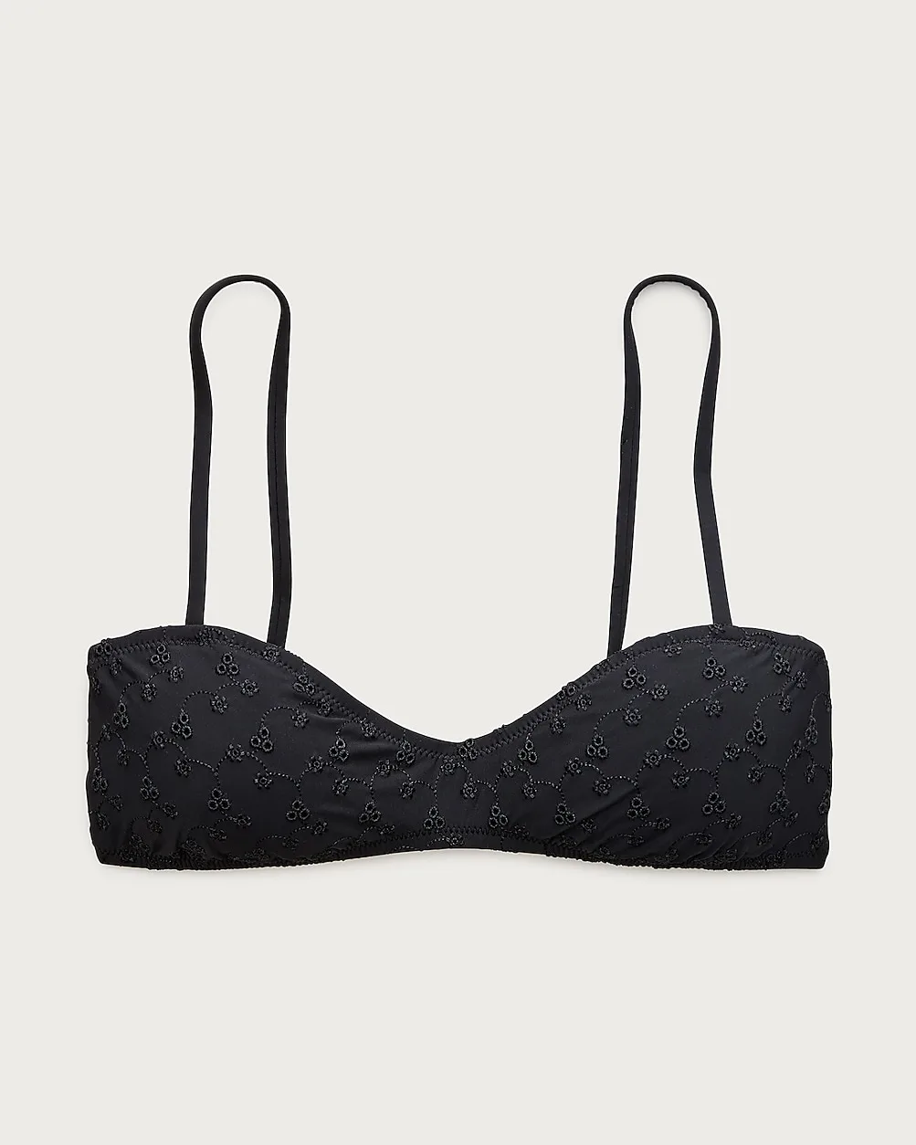 Wave Eyelet Bikini Top by J.Crew