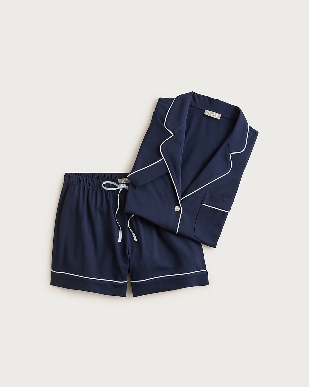 Dreamy Cotton-Blend Pajama Short Set