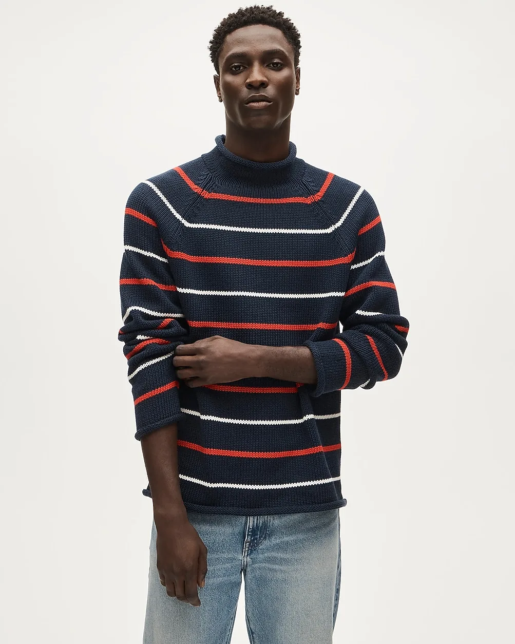 1988 Rollneck™ Sweater in Stripe