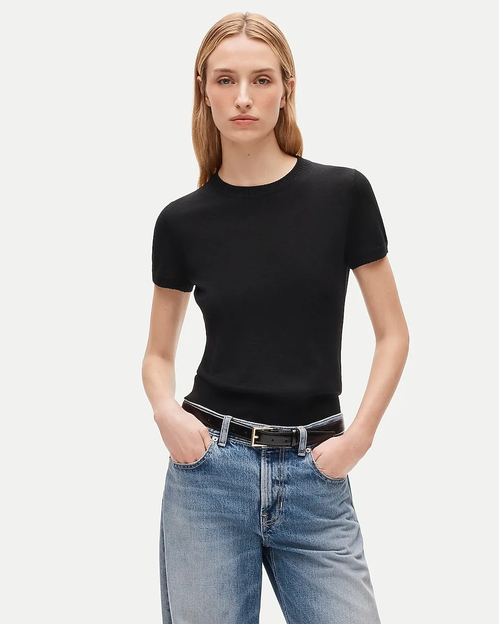 Sweater-Tee in Merino Wool Blend by J.Crew
