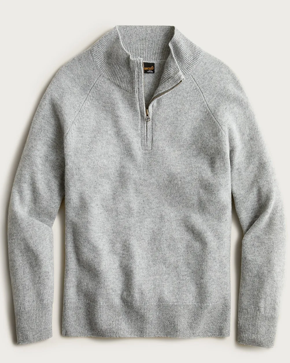Cashmere Quarter-Zip Sweater by J.Crew