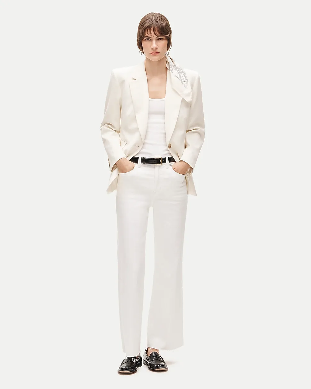 Charley Kickout Cropped Jean in Super-Stretch by J.Crew