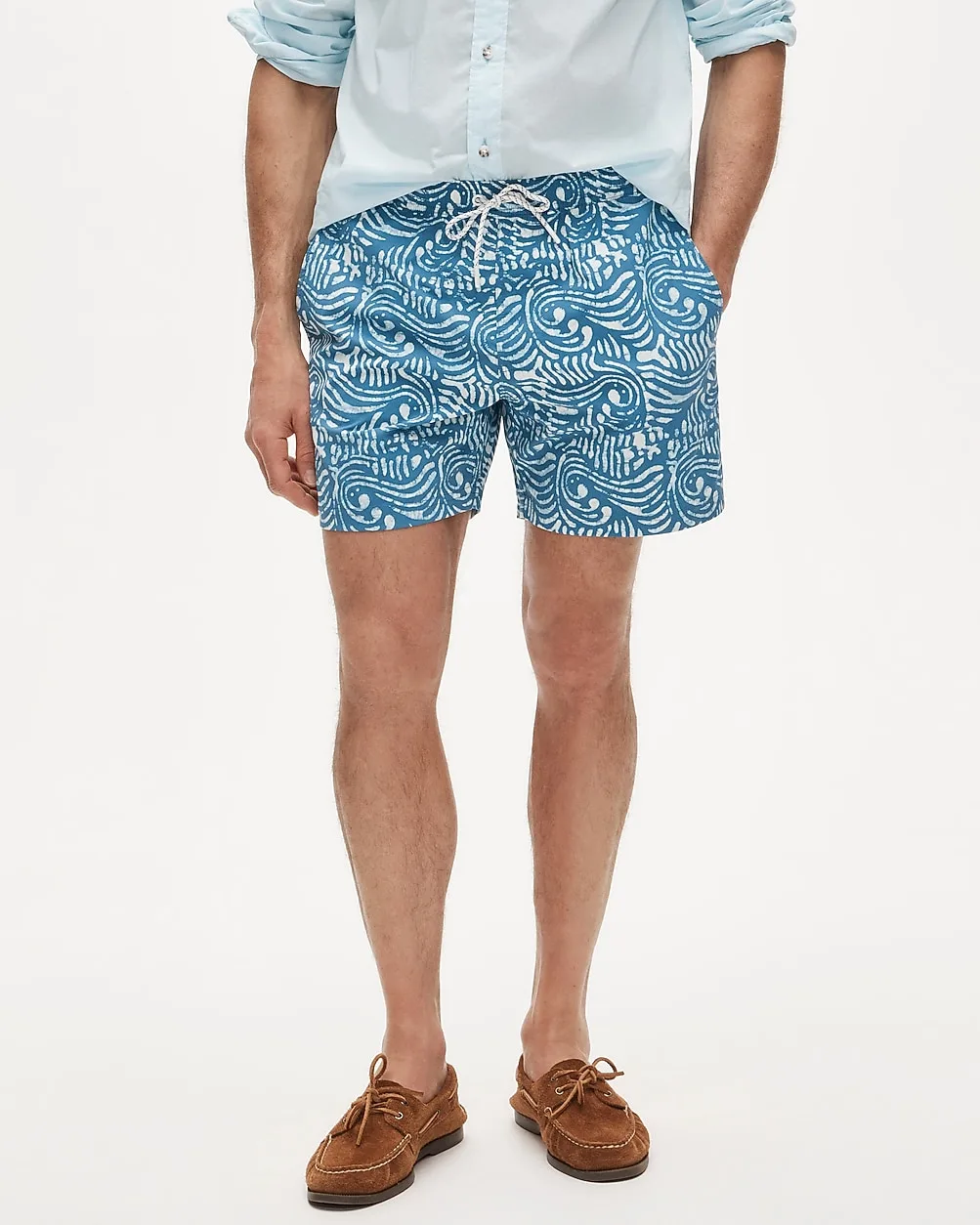 6" Soft-Lined Stretch Swim Trunk by J.Crew