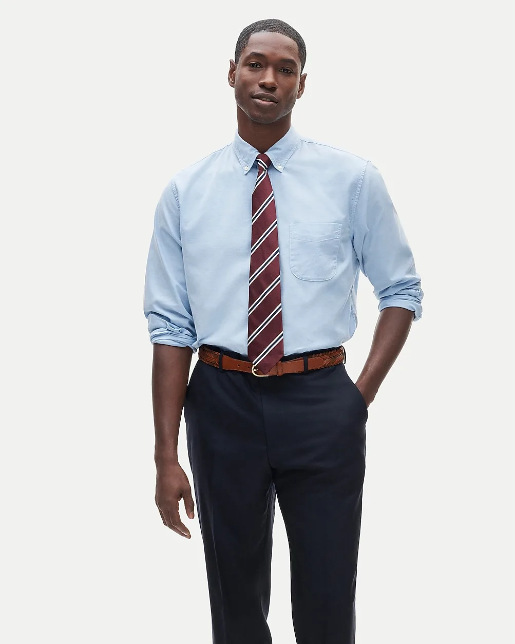 Relaxed Broken-In Organic Cotton Oxford Shirt