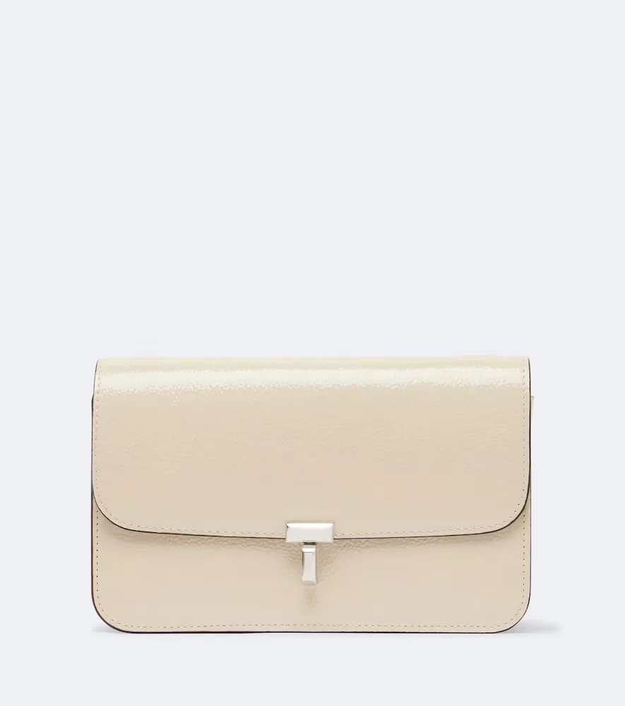 Sac à Bandoulière T-Lock En Cuir by Toteme