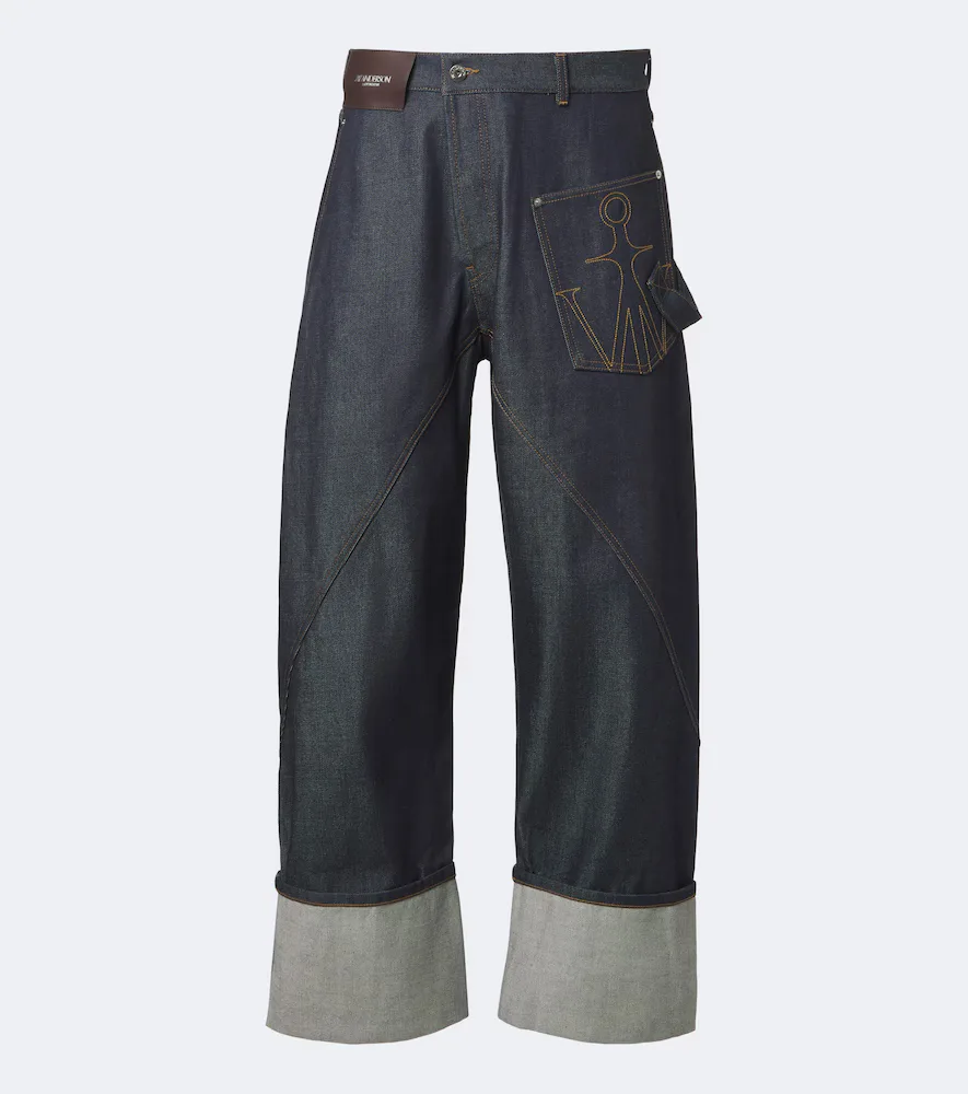 Jean Wide à Broderies by JW Anderson