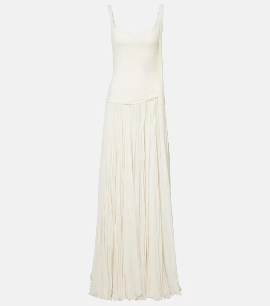 Robe Longue De Mariée Ana En Crêpe by Marmar Halim