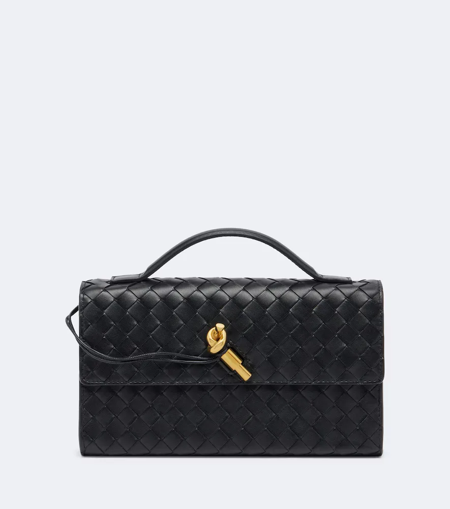 Pochette Andiamo Small En Cuir Intrecciato